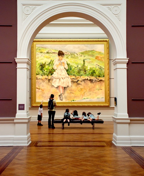In un museo