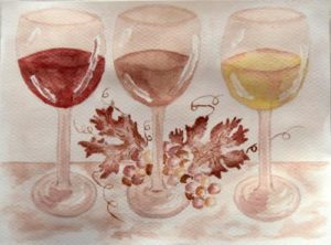 Bicchieri di vino